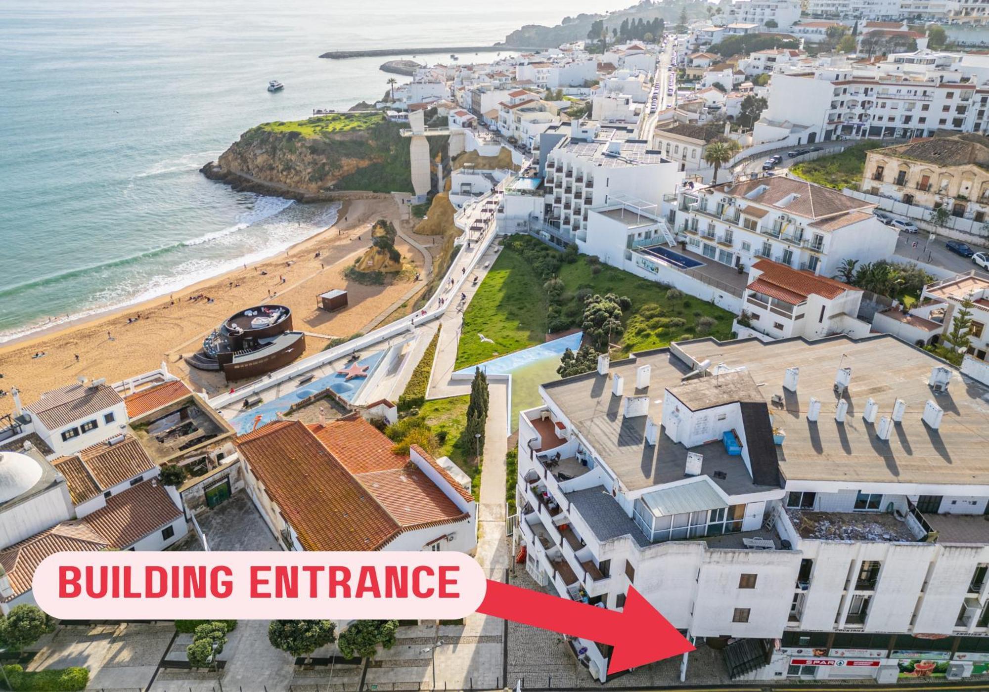 Beach Studio In Albufeira'S Old Town Buitenkant foto